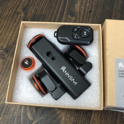 ANNSM 3-Wheels Wireless Video Camera Auto Dolly Remote Control Black DSLR | eBay