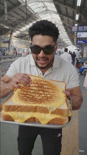 Loaded Cheese Grilled Sandwich 🔥 Crazy Food Challenge!