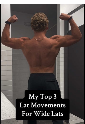 The key to growing some thick lats is how well you can control the rep and connect to the muscle during the movement… SA PULLDOWN: —When doing the pulldown, focus on controlling the rep and getting a full stretch at the top of the movement—and squeezing your lat at the bottom SA ROW: —Similar to the pulldown, controlling the rep is crucial for growth. Choose a weight you can control to avoid swinging and pulling with your arms vs your lats Make sure to focus on the stretch/squeeze LAT PULLOVER: 