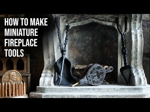 How to Make Miniature Fireplace Tools