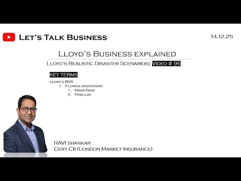 Lloyds RDS Scenarios 3 & 4 - Florida windstorm scenarios for Miami‑Dade