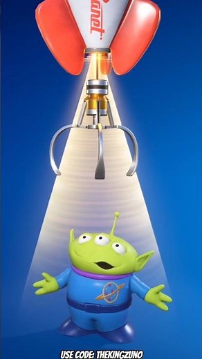 OOOOH! The Claw! Im the chosen! 🛸👽 Alien Pet "The Chosen One" Toy Story X Fortnite