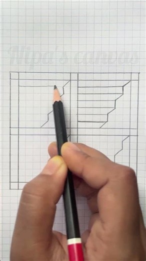 Easy drawing tricks step by step✍️ #art #d2draw #drawingtips #pencil2d #tutorial #satisfying