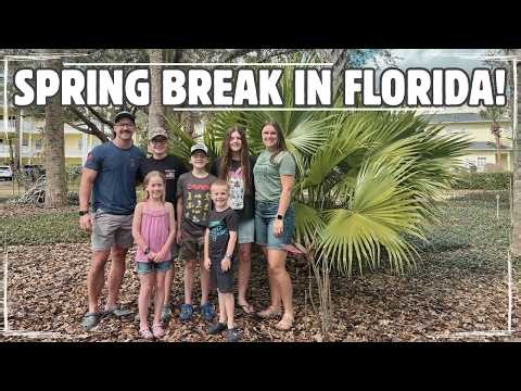 A WEEK IN FLORIDA FOR SPRING BREAK! | Family vacation vlog