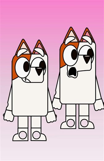 Sprunki Bluey - Twins
