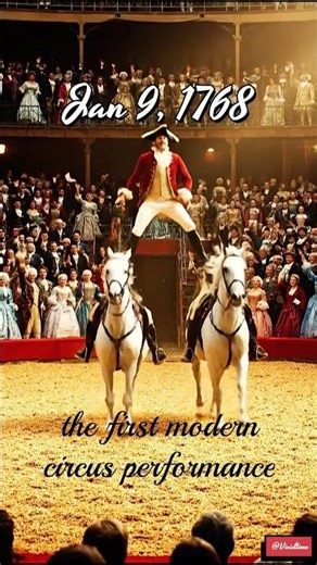 The First EVER Modern Circus (Jan 9, 1768) 🎪