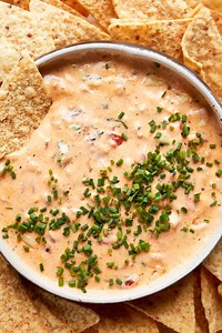 Baked Chicken Queso Dip | Food Dolls