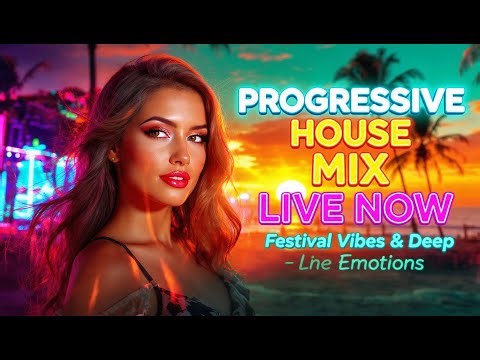 Progressive House Mix Live Now 🔥 Festival Vibes & Deep Emotions