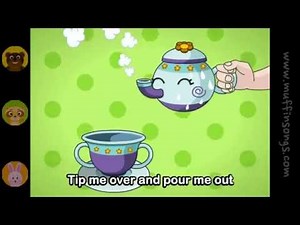 Muffin Songs - I'm A Little Teapot nursery rhymes children songs with lyrics muffin songs