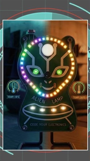 This Smart Lamp Thinks 🤯 | AI-Powered Alien Lamp