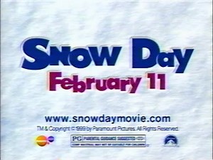 Snow Day Movie Commercial Nickelodeon NIKP 53 (Feb 8, 2000)