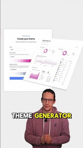 Power BI theme generator Power UI #powerbi #powerbideveloper #powerbidesktop #dashboarddesign