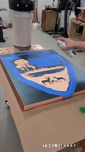 Making keyhole slots on the #TTnationalParkSign on the Stepcraft Q408 4'x8' CNC machine using Vectric V-carve pro software both available on our website! I started with the Amana Tool #45650 3/8" diameter keyhole bit available from @toolstoday. - - - - - - - #TeamTOOLSTODAY - - - - - - - RPM: 18,000 Feed Rate: 100ipm Plunge Rate: 50ipm Depth per pass: .325" - - - - - - - #toolstoday #amanatool #oddlysatisfying #satisfyingvideo #satisfying #cncmachine #cncrouter #cncbits #TTq408 #ttvectricdesign 