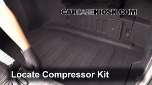 How To Jack Up a 2012 Kia Optima Hybrid 2.4L 4 Cyl.