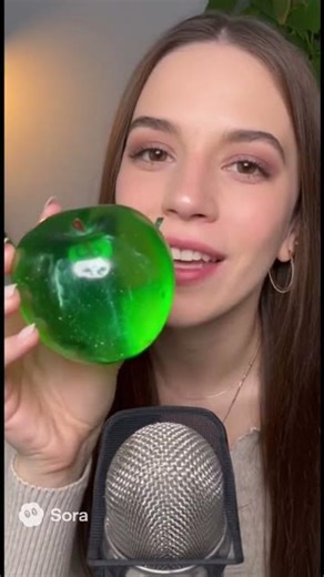 Woman Eating an Apple | Natural ASMR with Crisp Bites & Gentle Calm