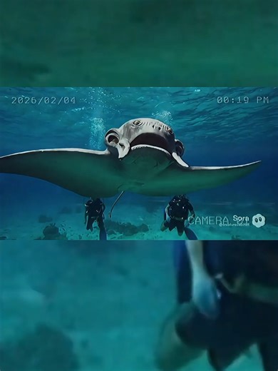 VIEWER DISCRETION ADVISED The Pontarof — creature with a Manta ray body & a man's Face. described in coastal records as resembling a massive manta ray or stingray, with a wingspan exceeding four meters. What separates this creature from known species is the reported presence of a man’s face, observed by multiple witnesses across generations. Local accounts warn that The Pontarof inhabits calm river waters and estuaries. To protect nearby communities, villagers historically hunted the creature to