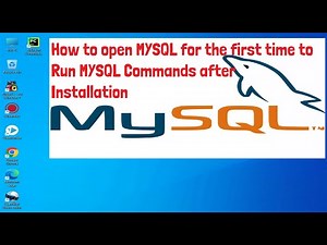 How to open MYSQL for the first time to Run MYSQL Commands after Installation | Learn To Code
