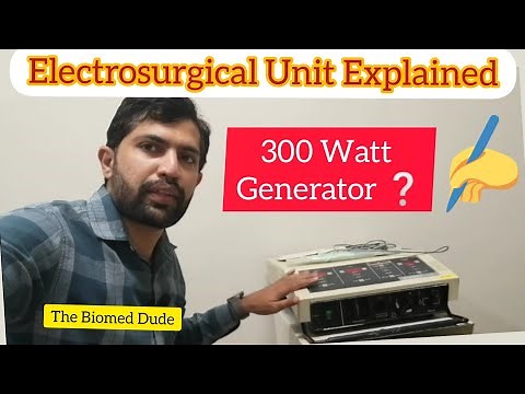 Conmed Aspen Electrosurgical Unit | How to Use cautery machine | The Biomed Dude #diathermy