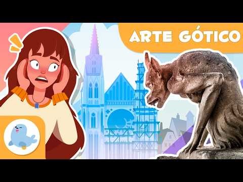 Gothic Art for Children 🏰 Architecture, Stained Glass and Sculptures of the Middle Ages 🎨