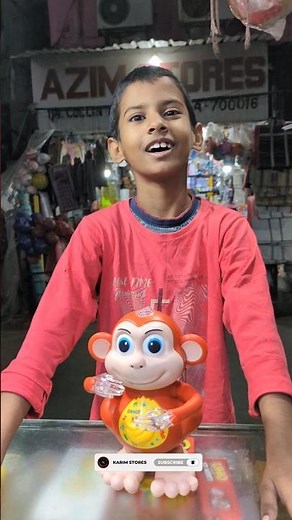 Dancing Monkey Musical Toy with Music Light #stationery #kidz #dancing #monkey #karimstores #review