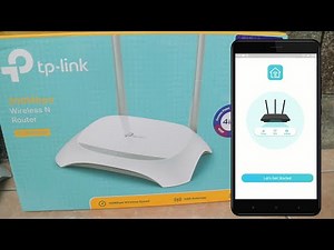 Tutorial Cara Setting TP LINK WR840N Pakai Aplikasi Android TPLINK Tether - Tanpa PC