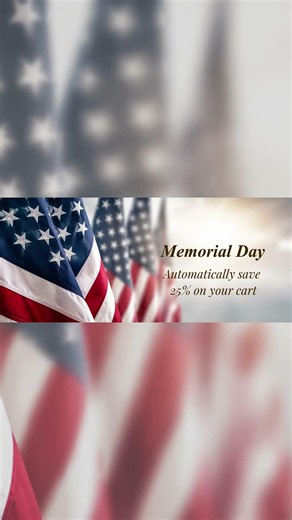 Memorial Day Sale!
