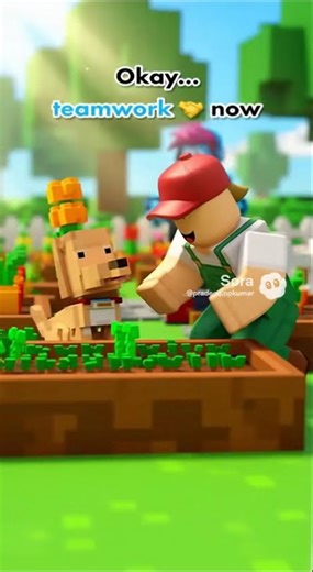 ROBLOX DOG OOP! 😂🐕🌱 #animation #roblox #dog #funny