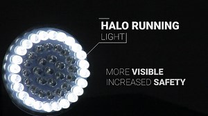 Watch Eagle Lights Front LED Turn Signals with White Halo Ring DRL on Amazon Live