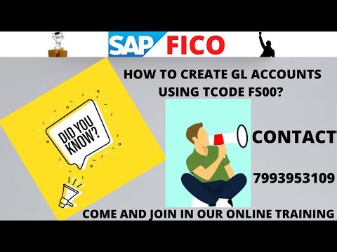 SAP FICO GL CREATION CONFIGURATIONS AND GL POSTING USING TCODE CODE FB50,GL LINE ITEM DISPLAY FBL5N
