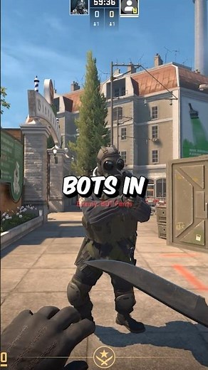 CONTROL BOTS in cs2 #shorts