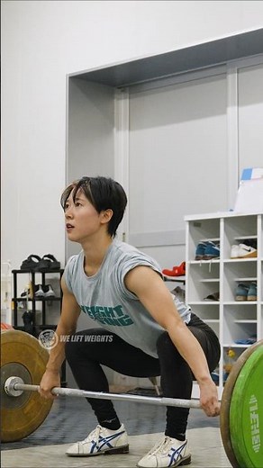 Snatch Technique session (Chiaki Ajima 49kg bw)