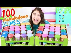 I GOT 100 NICKELODEON SLIMES AND MIXED THEM ALL! Slimeatory #451