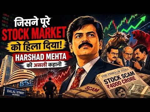 The Story Behind India’s Biggest Stock Market Scam | Harshad Mehta Scam 1992 Explained| 2D Animation
