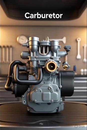 Carburetor vs Fuel Injection 🔥 Which Engine System is Better?#shorts #yt#machine