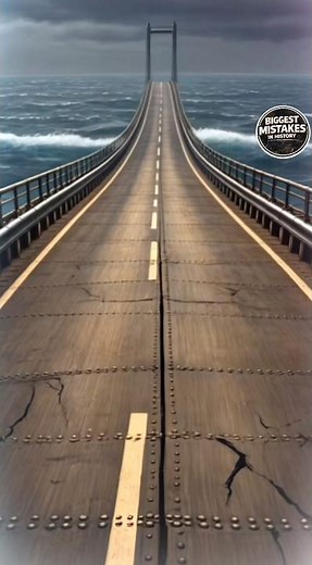 Biggest Mistakes in History: Tacoma Narrows Bridge Collapse #short #history #historyshorts