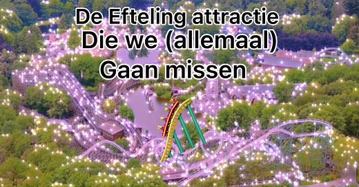 Hij draait alleen nog wel als wij er natie gaan we gaan blijkbaar in oktober naar de Efteling we gaan op 22 oktober ! (Het is niet de beste )