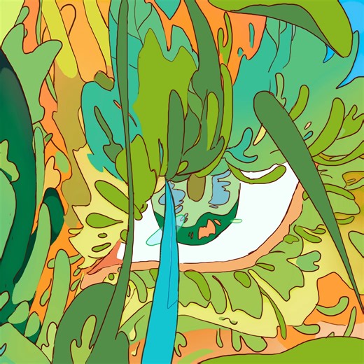 BEWARE!!! 😍 You all went crazy for @ohfifteen's animation for #TVPaintAnimation12 right? Well look who's decided to make a second version of their animation 👀💚 Here is another perspective of this masterpiece, and we cannot be more grateful! Enjoy and protect nature 🌺 #TVPaint #TVPaintcommunity #TVPaint12 #2D #2Danimation #framebyframe #handdrawn #talent #artist #animator #wow #wowwowwow | TVPaint Développement