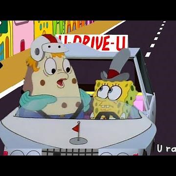 PaRappa the Rapper Car Rap but its Spongebob (AI COVER)