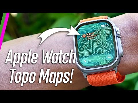 Apple Watch Offline Topo Maps - How it Works! (WatchOS 10)