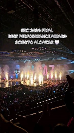 ALCAZAR with Crying At The Discoteque LIVE at Eurovision 2024 in Malmö! 🪩