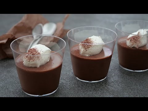 材料2つで作る! 簡単で濃厚なチョコレートムース この夏のおすすめデザート♡ | Easy! Rich Chocolate Mousse