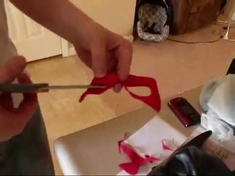 How to Make a Superhero Eye Mask Tutorial