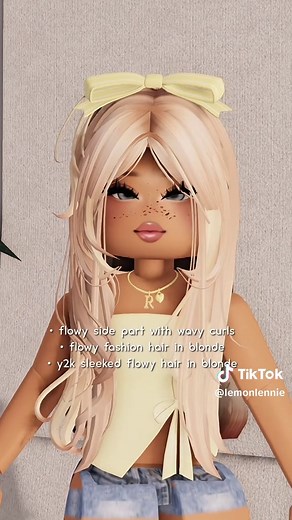 Best Blonde Hair Combos in Berry Avenue