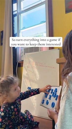 Whiteboard magnet numbers & letters can go a LONG way | Juliewise4