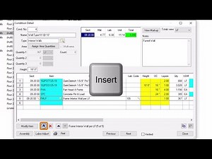 Quick Bid - Adding Material & Labor to a Condition