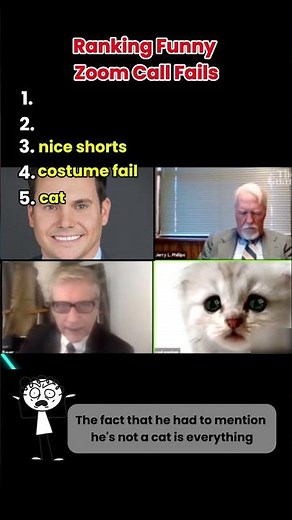 RANKING the best zoom call fails