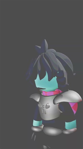 Crumbling Tower (Deltarune Animation Meme) #3d #deltarune #blender