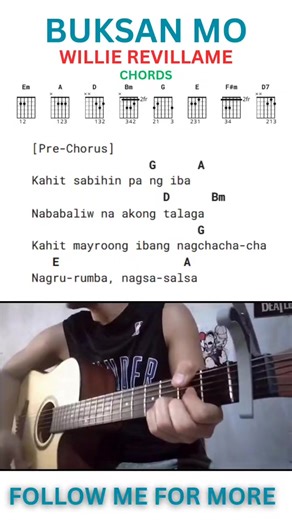 #buksanmo #willierevillame #chords #guitarchords