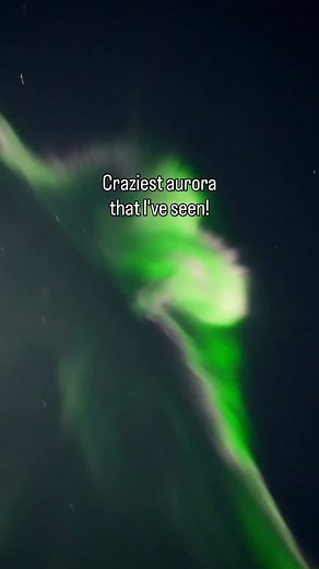 What just happened? Craziest aurora that I've seen in a long while!!! Dancing all over the sky! Colourful! Despite the Full Moon! | Aurora Hunting