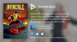 Vidéo : Voir la série Invincible (2021) en streaming légal complet